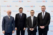 Predsednik Republike Slovenije Borut Pahor poastil 50-letnico podjeta AquafilSLO