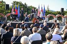 Predsednik Pahor slavnostni govornik na tradicionalni slovesnosti »Dan slovensko-amerikega prijateljstva« v Andrau nad Polzelo