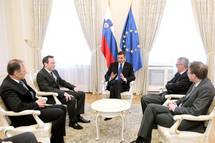 Predsednik Pahor sprejel novoizvoljene ustavne sodnike pred nastopom funkcije