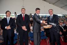 Predsednik Republike Slovenije Borut Pahor je odprl 55. Mednarodni kmetijsko-ivilski sejem AGRA