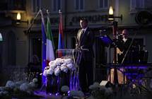 Predsednik Pahor na slovesnosti ob dnevu dravnosti v Piranu