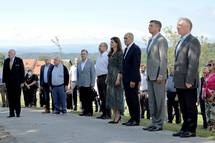 Predsednik Pahor se je udeleil obeleitve 30. obletnice Manevrske strukture narodne zaite Pristava 1990–2020