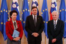 Predsednik republike Borut Pahor odlikoval Mikija Mustra in Anunciado Fernndez de Crdova, veleposlanico Kraljevine panije