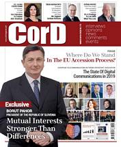 Intervju predsednika republike Boruta Pahorja za CorD Magazine: Mutual Interests Stronger Than Differences 