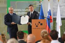 Predsednik Pahor na odprtju jubilejnega 60. mednarodnega kmetijsko-živilskega sejma AGRA Pomurskemu sejmu vročil Zahvalo predsednika Republike Slovenije