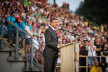 Predsednik Pahor slavnostni govornik na odprtju gasilske olimpijade v Celju