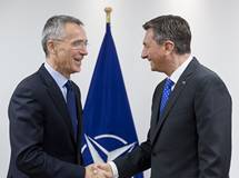 Obisk predsednika Republike Slovenije Boruta Pahorja na Nato