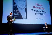 Predsednik republike na predstavitvi knjige »Nekaj vam elim povedati« Vlaste Nussdorfer