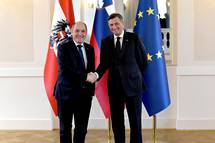 Predsednik Pahor sprejel predsednika Dravnega zbora Republike Avstrije Wolfganga Sobotko