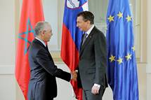 Predsednik Pahor sprejel predsednika marokega parlamenta Alamija