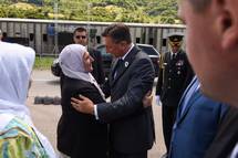 Predsednik republike v Srebrenici: 