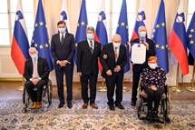 Predsednik Pahor ob 25-letnici organizacije Zdruenje invalidov - Forum Slovenije: »Vaa etrtstoletna zgodba je navdihujoa za drubo«