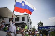  Predsednik republike Borut Pahor si je ogledal 4. etapo Dirke po Sloveniji 