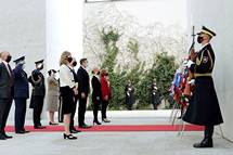 Predsednik Pahor in veleposlaniki zaveznikih drav skupaj obeleili obletnico konca druge svetovne vojne v Evropi