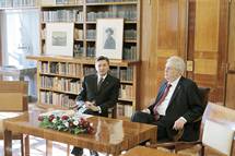 Migracije v ospredju pogovorov na dravnikem obisku predsednika Pahorja pri ekem predsedniku Zemanu  