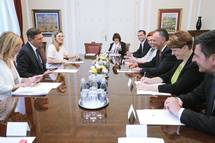 Predsednik Pahor je sprejel deelnega glavarja Gradianske Hansa Petra Doskozila