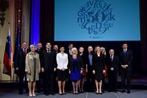 Predsednik republike Borut Pahor na 50. podelitvi najvijih nagrad Republike Slovenije na podroju olstva