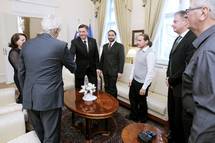 Predsednik Pahor sprejel predstavnike gibanja 