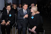 Predsednik republike Borut Pahor na slavnostni prireditvi Ustanove za novo pediatrino kliniko