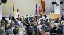 Predsednik republike Borut Pahor mladim v Celju: 