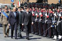 Predsednika Pahor in Napolitano poudarila pomen skupnih vrednot
