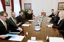 Predsednik Pahor je sprejel ministra za EU zadeve Republike Turije Volkana Bozkirja