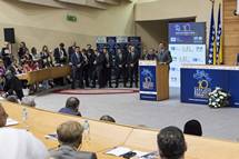Predsednik Pahor na Sarajevskem poslovnem forumu nastopil z otvoritvenim govorom