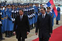 Uradni obisk predsednika Pahorja v Srbiji: Slovenija in Srbija sta iskreni prijateljici