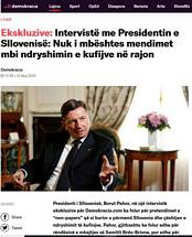 Pogovor predsednika Pahorja za demokracia.com