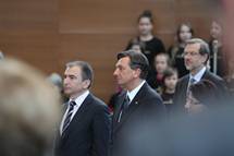 Predsednik republike Borut Pahor slavnostni govornik na seji Odbora za zadeve Evropske unije  posveeni 10. obletnici lanstva Republike Slovenije v Evropski uniji in poastitvi dneva Evrope