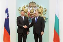 Predsednik Pahor in bolgarski predsednik Radev za bolj povezano Evropo
