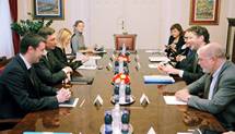 Predsednik republike Borut Pahor sprejel efa evroskupine in nizozemskega finannega ministra Jeroena Dijsselbloema