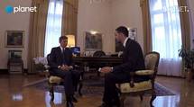 Intervju predsednika Republike Slovenije Boruta Pahorja za Planet TV