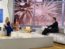 Pogovor predsednika Pahorja za oddajo Dobro jutro na TV Slovenija.