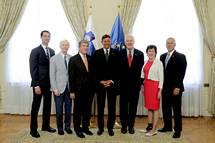 Predsednik Pahor sprejel senatorje Zdruenih drav Amerike
