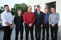 Predsednik Pahor na praznovanju 19. obinskega praznika Obine Verej