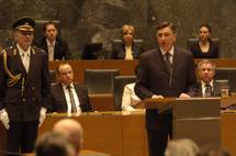 Danes minevajo tri leta od sveane prisege predsednika Pahorja v Dravnem zboru RS