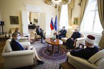 Predsednik Pahor je sprejel predstavnike Islamske skupnosti