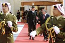 Predsednik Pahor in jordanski kralj Abdulah II skupaj o nujnosti politine reitve krize v regiji