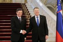 Predsednik Pahor na uradnem obisku v Romuniji: “Glede bolje prihodnosti EU ne moremo akati na druge, ampak se moramo izpostaviti sami”
