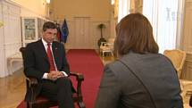 Predsednik Republike Slovenije Borut Pahor za RTV Slovenija o evropskih spremembah in ustavi