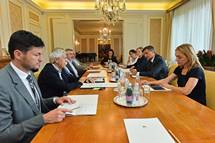 Predsednik Pahor z uglednimi pravnimi strokovnjaki