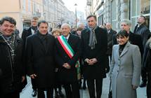 Predsednik republike: Trgovskemu domu, simbolu slovenske navzonosti v Gorici, je vdihnjeno novo poglavje ezmejnega soitja.