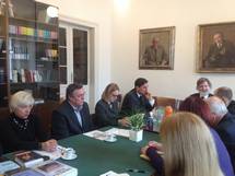 Predsednik republike Borut Pahor se je udeleil posveta astnega odbora za proslavo 150-letnice delovanja Slovenske matice