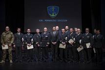 Predsednik republike na slovesnosti ob 25. obletnici roda pomorstva in mornarike enote Slovenske vojske