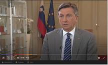 Pogovor predsednika Pahorja za Odmeve