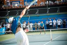 Predsednik republike je, kot astni pokrovitelj turnirja, obiskal 5. ATP Challenger Slovenia Open