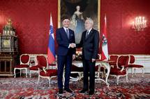Predsednik Pahor in zvezni predsednik Van der Bellen na Dunaju potrdila odline odnose med dravama in se zavzela za skupno obeleitev stoletnice korokega plebiscita