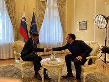 Pogovor predsednika Republike Slovenije Boruta Pahorja z Martinom Golobom za spletni medij Aleteia