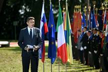 Predsednik Pahor na slovesnosti ob 73. obletnici dneva vrnitve Primorske k matini domovini: 